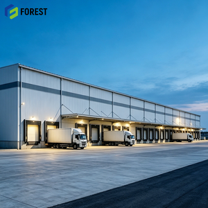 Entrepôt commercial modulaire clé en main à ossature métallique préfabriquée, centre de distribution à haut débitement - Product Image 1