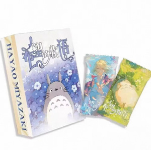 Nueva Tarjeta Coleccionable de Anime de Hayao Animation Healing Journey, <span class=keywords><strong>Chihiro</strong></span> y <span class=keywords><strong>Totoro</strong></span>, Ciudad en el Cielo, Juego de Cartas Coleccionables CGG, Anime Studio Ghibli - Product Image 6
