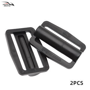 KEEP DIVING PP RK08 Lot de 2 Plaques dorsales de plongée BCD à fixation latérale en plastique et acier, réglage rapide, boucle de sangle 52 mm - Product Image 6