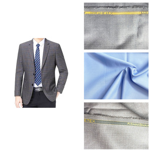 Sang Trọng 2-Ply 28/2 Twill Suiting Vải 80/20 Len-Giống Như Tr 260gsm <span class=keywords><strong>Polyester</strong></span> Cho Cấu Trúc Blazers & Áo Khoác - Product Image 6