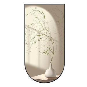 Decorazione Moderna di Lusso Personalizzata Dipinto Astratto in Cristallo e Porcellana con Luci LED <span class=keywords><strong>per</strong></span> Corridoio <span class=keywords><strong>Arte</strong></span> Murale Illuminata - Product Image 2