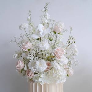 Flores y Plantas Decorativas OEM, Centros de Mesa para Bodas y Eventos, Bola de Flores Artificiales de Seda, Suministros de Decoración para Bodas - Product Image 1