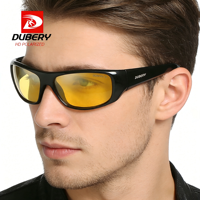 DUBERY Nouvelles Lunettes de Soleil Sportives à Monture Complète Polarisées UV400 avec Sangle Réglable de Haute Qualité pour Homme, Pêche et Surf