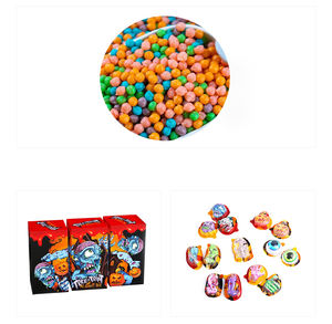 हलाल जूसी फल हेलोलीन मिठाई पार्टी कस्टम लोकप्रिय कैंडी मिनी चीव कैंडी - Product Image 3