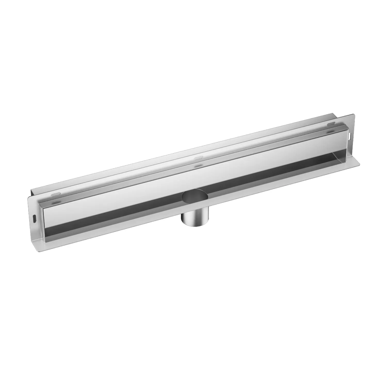 Side Installation Reversible Cover Tile Insert Wall Drain Stainless Steel Linear Shower Drain