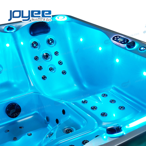 JOYEE Vasca Idromassaggio da Esterno con Massaggio, Design Elegante, Tendenza Popolare <span class=keywords><strong>2026</strong></span>, Autoportante, con Cascata a LED, Produzione di Fabbrica - Product Image 4