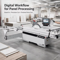 Scie à panneaux numérique CNC professionnelle, intelligente, SMV8D-XP