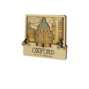 ผู้ผลิตจัดหาของที่ระลึกแม่เหล็กติดตู้เย็น 3 มิติ ทำจากไม้ MDF เป็นมิตรกับสิ่งแวดล้อม จากลอนดอน ปารีส สหราชอาณาจักร - Product Image 3