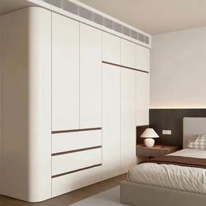 Chinese Manufacturers Supply Luxury Bedroom Closet Modern Design MR HDF Board <b>Wardrobe</b> in the Wall - Product Image 3