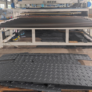 Nhà máy chất lượng cao PE chống mài mòn bảo vệ đường bộ 4x8 HDPE tạm thời sàn mặt đất Mat cho thiết bị nặng - Product Image 5