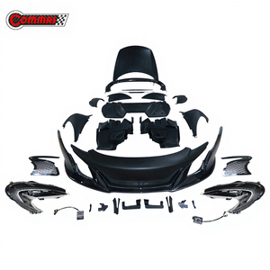 Best Quality Carbon Fiber+Fiberglass 650S Style Body Kit for Mclaren MP4 12C Front Rear Bumper <b>Engine</b> <b>Hood</b> Fender Side Vents - Product Image 1