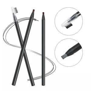 Wenshen – crayon à sourcils pelable, <span class=keywords><strong>noir</strong></span>, marron foncé, étanche, Microblading, <span class=keywords><strong>Contour</strong></span> des sourcils, crayon à sourcils avec brosse, vente en gros - Product Image 4