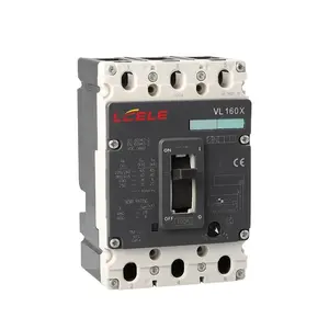 Hot sell 3VL DPX Moulded case circuit breaker approved solar system MCCB EZC 160A 3 pole mccb