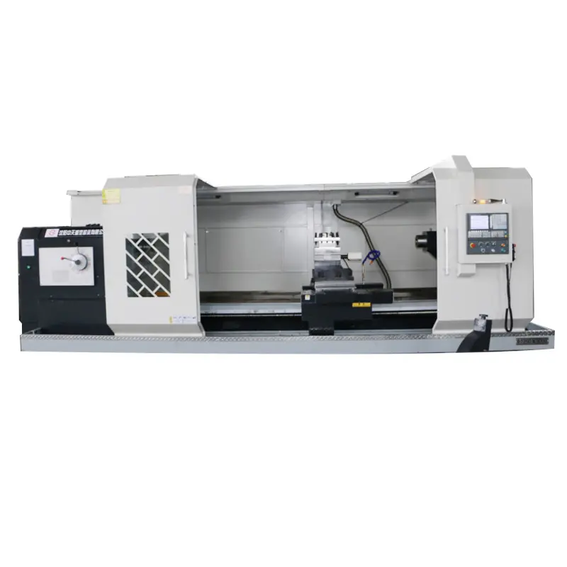 Promotion of precision metal lathe CK61140 horizontal flat bed CNC lathe insert steel track metal machining CNC lathe