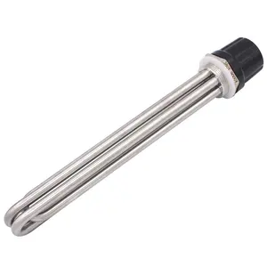 220v Industrial Stainless Steel Resistance Tube Electric <strong>Immersion</strong> Water Heater <strong>Rod</strong> - Product Image 1