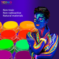 Vente en gros de pigments fluorescents au néon UV, mélange maître en poudre, type titane pour paillettes de corps et peinture en aérosol plastique