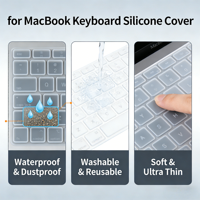 Copertura per Tastiera in TPU Trasparente Pronta per la Spedizione per MacBook Neo, Protezione Impermeabile per Magic Keyboard, Accessori per Laptop