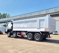 Camion à benne basculante à 12 roues, robuste, prix 420hp 371hp, marque neuf