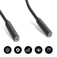 Lumière de lecture de cou de LED portable rechargeable mains libres Flexible Soft Silicone Book Neck