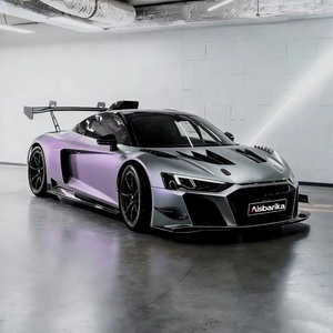 Pellicola per Car Wrapping 2025 Nuova Generazione in PET Satinato Argento Viola di Alta Qualità, Protezione Vernice Senza Residui - Product Image 3