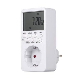 Enchufe electrónico con temporizador Digital, toma de corriente con temporizador de 220V CA, temporizador, temporizador, relé de tiempo, Control programable, para UE, EE. UU., Reino Unido - Product Image 2