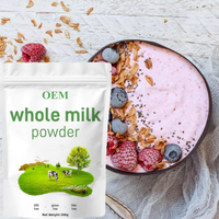 Vitahealthy Marques Privées OEM Lait Entier en Poudre de Haute Qualité Lait Entier Instantané Riche en Protéines