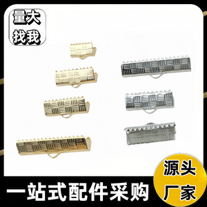 หัวเข็มขัดรูปสี่เหลี่ยมผืนผ้าชุบเหล็กสำหรับทำสร้อยคอ DIY อุปกรณ์เสริมเครื่องประดับ - Product Image 4