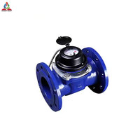 Débitmètre d'eau d'irrigation industriel ZHONGYI DN50 0,5-31,25 m³/h, grand diamètre, sortie impulsionnelle, précis, en fonte, IP65