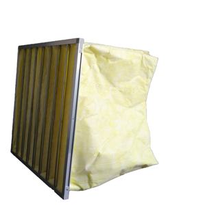 Filtre à air de poche à efficacité moyenne F5 F6 <span class=keywords><strong>F7</strong></span> F8 F9, filtre à sac collecteur de poussière pour salle blanche - Product Image 4