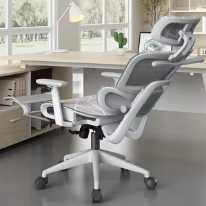 Chaise ergonomique en maille <span class=keywords><strong>de</strong></span> haute qualité, <span class=keywords><strong>protection</strong></span> lombaire réglable pour ordinateur ou <span class=keywords><strong>bureau</strong></span>, chaise confortable pour le travail sédentaire et les sports électroniques - Product Image 3