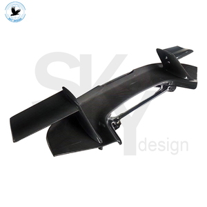 Nuevo Alerón Trasero de Fibra de Carbono Forjado para <span class=keywords><strong>488</strong></span> GTB Spyder con Clips, Diseño Mansori, Reemplazo de Parachoques - Product Image 5