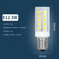 Projecteurs LED ABS Tricolores à Intensité Variable, Options 3W/5W/9W, Culots E27, Garantie 3 Ans, Ampoule en Forme de Maïs, Projecteur de Plafond