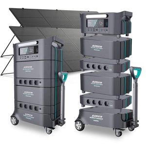 Sorein ที่ดีที่สุด6000W 6Kw สถานีพลังงานแสงอาทิตย์แบตเตอรี่ลิเธียม Lifepo4สำหรับระบบพลังงานแสงอาทิตย์แร็คเก็บพลังงาน51.2V - Product Image 1