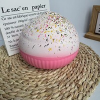 Jouet Squishy Géant Crème Glacée, Jouet Anti-Stress à Remontée Lente Grande Taille, Décoration de Bureau Mignonne en Forme de Crème Glacée Saupoudrée, Cadeau
