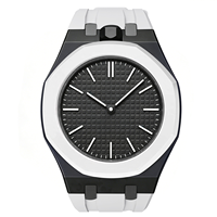 Neues Biokeramik-Uhrengehäuse mit Silikonarmband für AP Swatch, Armband für Swatch AP Royal Pop, Armband für AP X Swatch Taschenuhr
