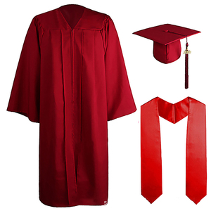 2024 Bán Buôn Chất Lượng Tốt Nhất 4 Mảnh Đặt Hoàng Gia Tốt Nghiệp Gown Và Cap Cho Cao Đẳng Hoặc Đại Học - Product Image 5