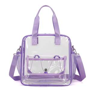 Bolso Tote Transparente de PVC para Natación y Viajes, Almacenamiento para Vacaciones - Product Image 5