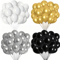 Ballons en latex blanc mat épais de 12 pouces imprimés sur mesure pour la décoration de fêtes et de mariages, qualité hélium, cadeau promotionnel en gros