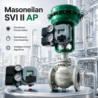 En stock - Positionneur de vanne numérique Masoneilan SVI II AP - SVI2-21123111 - Positionneur intelligent HART pour vanne de commande pneumatique