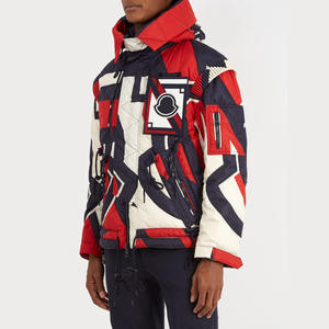 Luluusen 2023 Custom Streetwear Outdoor Windbreaker Puffer <span class=keywords><strong>Jacket</strong></span> uomo <span class=keywords><strong>Puffy</strong></span> giacche oversize per uomo - Product Image 4