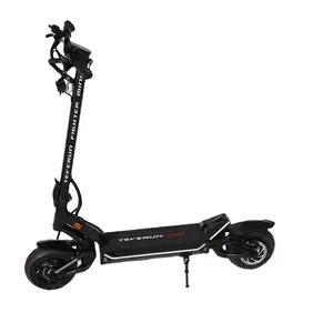 Teverun electric scooter adjustable hydraulic suspension fighter mini max range 80km