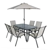 Chaise de bistrot en métal pas chère pour l'extérieur JLL, chaise de salle à manger en maille empilable pour terrasse et jardin