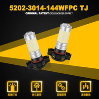 Bombilla LED H4 3014 144SMD para Faro de Motocicleta, Luz Alta y Baja, Kit de Conversión LED HA20d para Motocicletas y Automóviles, 6000k, Nueva