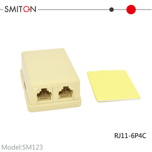 Boîte <span class=keywords><strong>de</strong></span> jonction téléphonique RJ11 6P4C pour montage en surface - Product Image 2