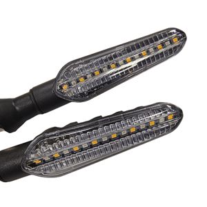 Luz LED Secuencial de Señal de Giro de 136 mm, Universal, 12 V, para Motocicleta, Vehículo Eléctrico, Modificación y Mejora - Product Image 2