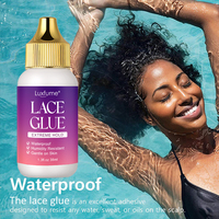 Colle adhésive Luxfume pour perruques Lace Front, ultra-résistante et imperméable, pour les amateurs de perruques