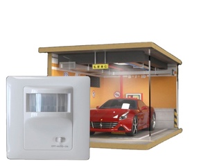 Moderno 220V <span class=keywords><strong>Sensor</strong></span> de movimiento Control de interruptor LED Luz de techo blanco enchufe de pared montado luz nocturna automática para pasillo inteligente - Product Image 1