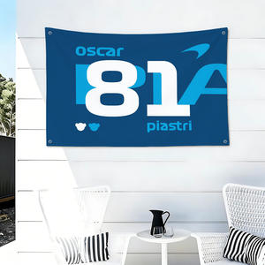 Drapeau décoratif multifonctionnel de haute qualité, durable, best-seller mondial, fond bleu, imprimé numériquement, <span class=keywords><strong>Oscar</strong></span> - Product Image 5