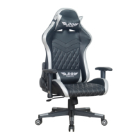 Fauteuil de Gaming en Cuir PU à Dossier Haut, Pivotant à 360°, Réglable en Hauteur, Accoudoirs 2D Ergonomiques pour Commandes en Gros, Idéal Bureau et Gaming