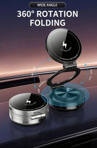 Drop Shipping C5 Magnetic Phone Holder Compatible for Magnetic 15W Car Mount Stable Metal <b>Hook</b> <b>Clip</b> Fit for Phone Car Charger - Product Image 3